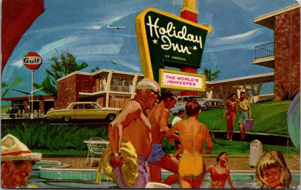 Holiday Inn of America Chicago IL 1979 Vintage Postcard SP17-15